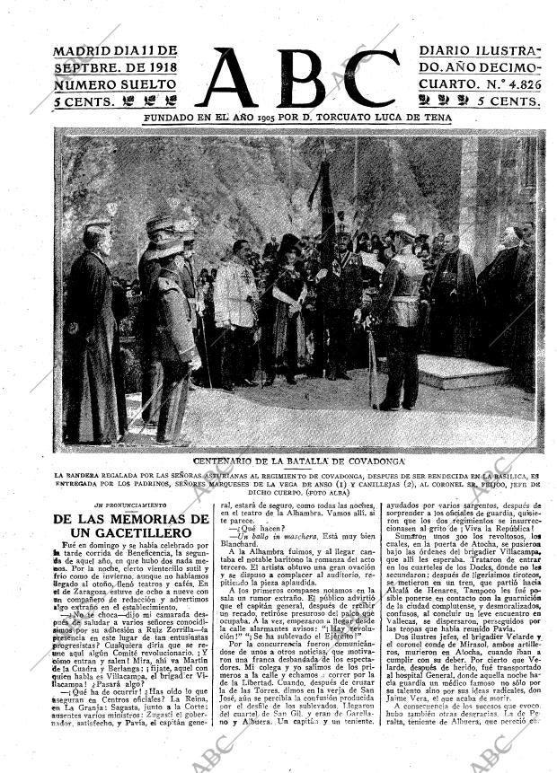 ABC MADRID 11-09-1918 página 3