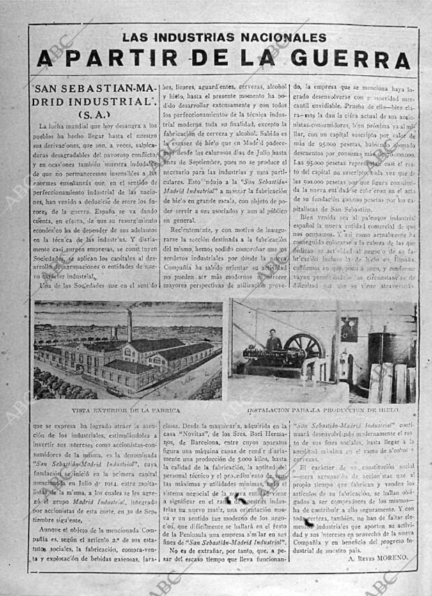 ABC MADRID 14-09-1918 página 2
