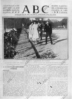 ABC MADRID 14-09-1918 página 3