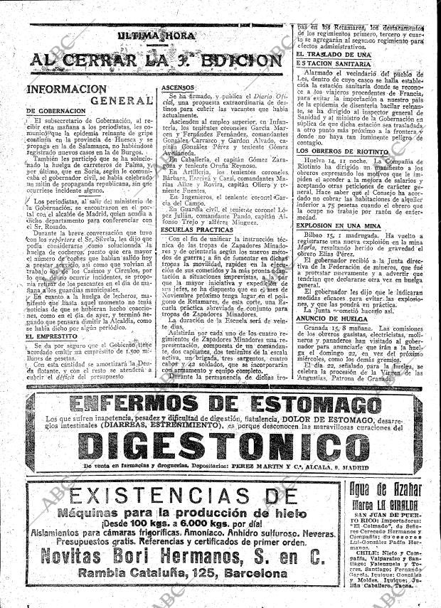 ABC MADRID 15-09-1918 página 18