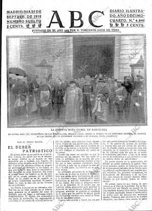ABC MADRID 25-09-1918 página 3
