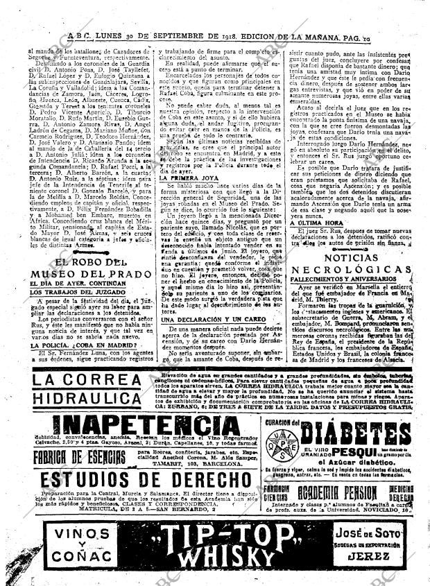 ABC MADRID 30-09-1918 página 10