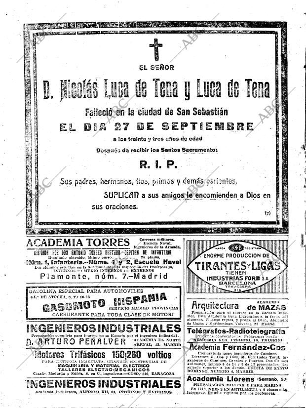 ABC MADRID 30-09-1918 página 22
