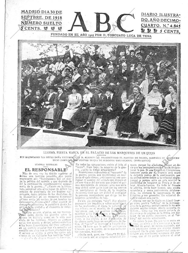 ABC MADRID 30-09-1918 página 3