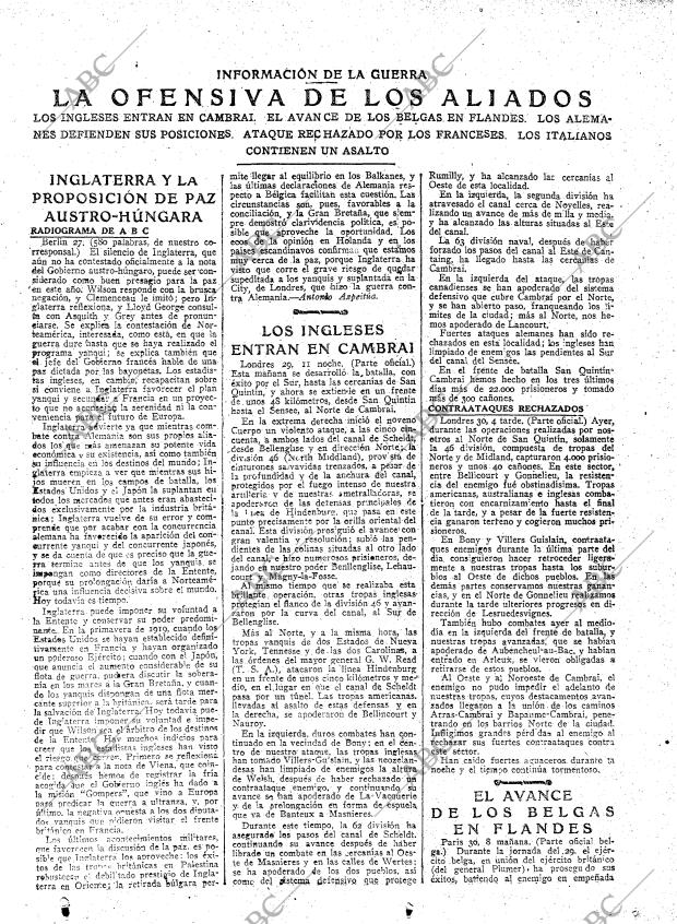 ABC MADRID 01-10-1918 página 16