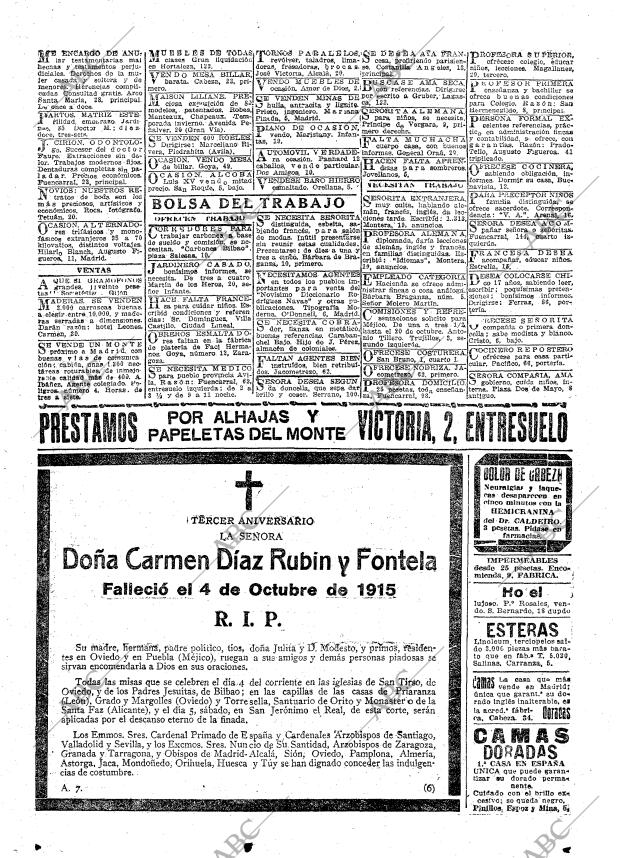 ABC MADRID 02-10-1918 página 21