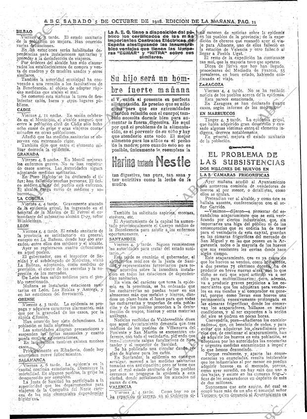 ABC MADRID 05-10-1918 página 12