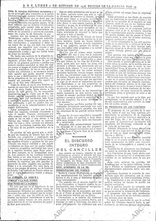 ABC MADRID 07-10-1918 página 10