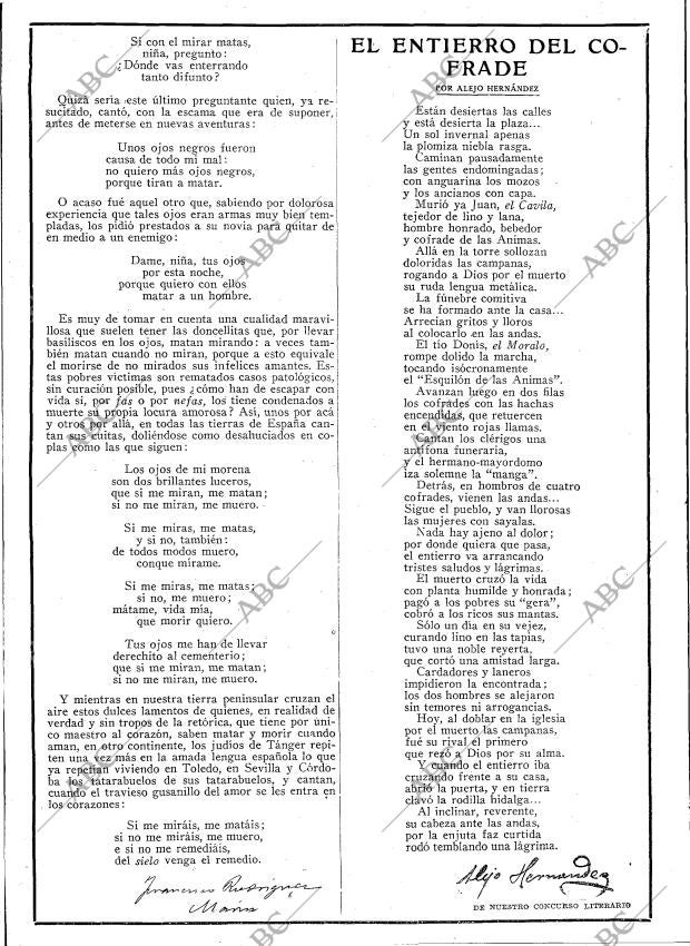 BLANCO Y NEGRO MADRID 13-10-1918 página 14