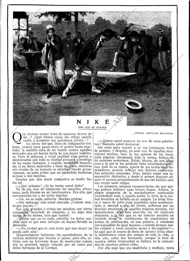 BLANCO Y NEGRO MADRID 13-10-1918 página 16