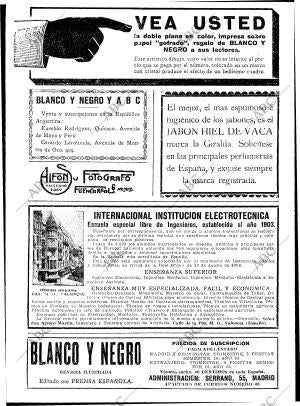 BLANCO Y NEGRO MADRID 13-10-1918 página 2