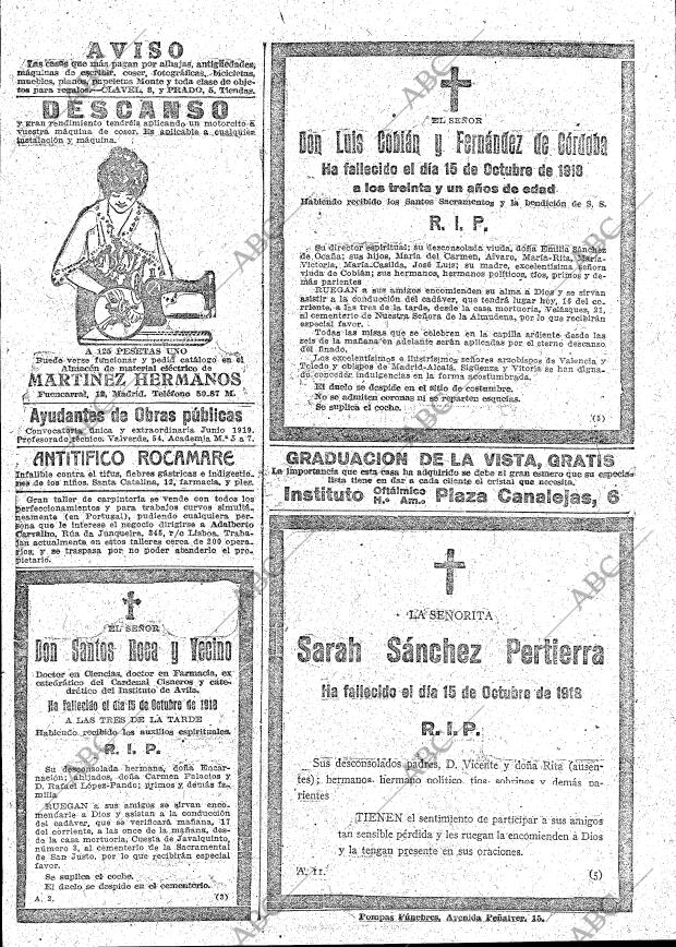 ABC MADRID 16-10-1918 página 25