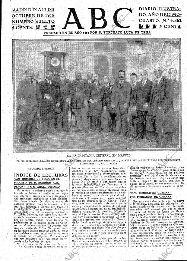 ABC MADRID 17-10-1918 página 3