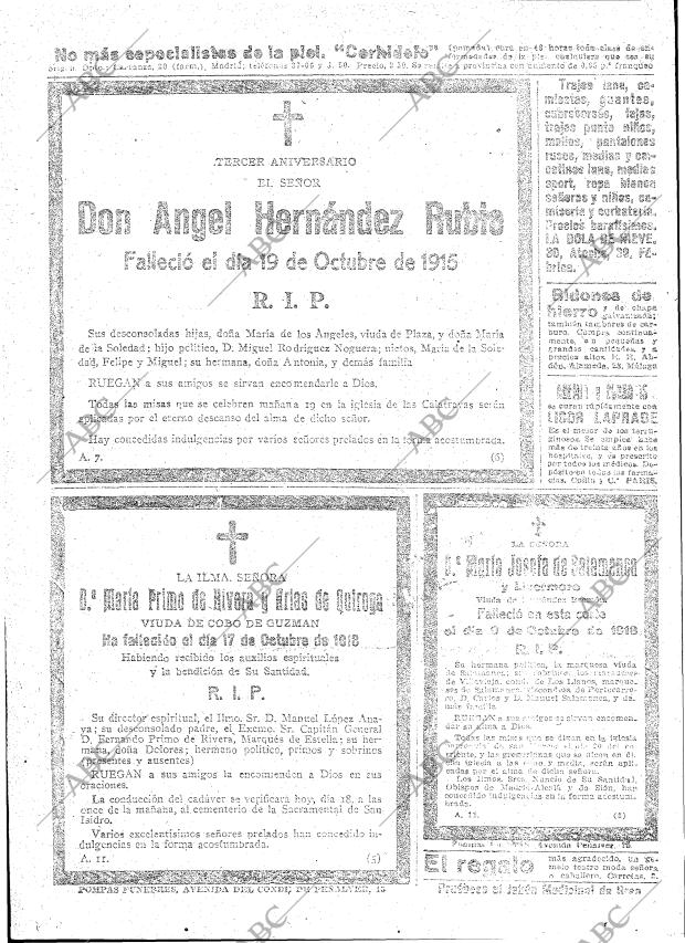 ABC MADRID 18-10-1918 página 30