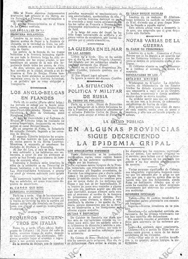 ABC MADRID 20-10-1918 página 11