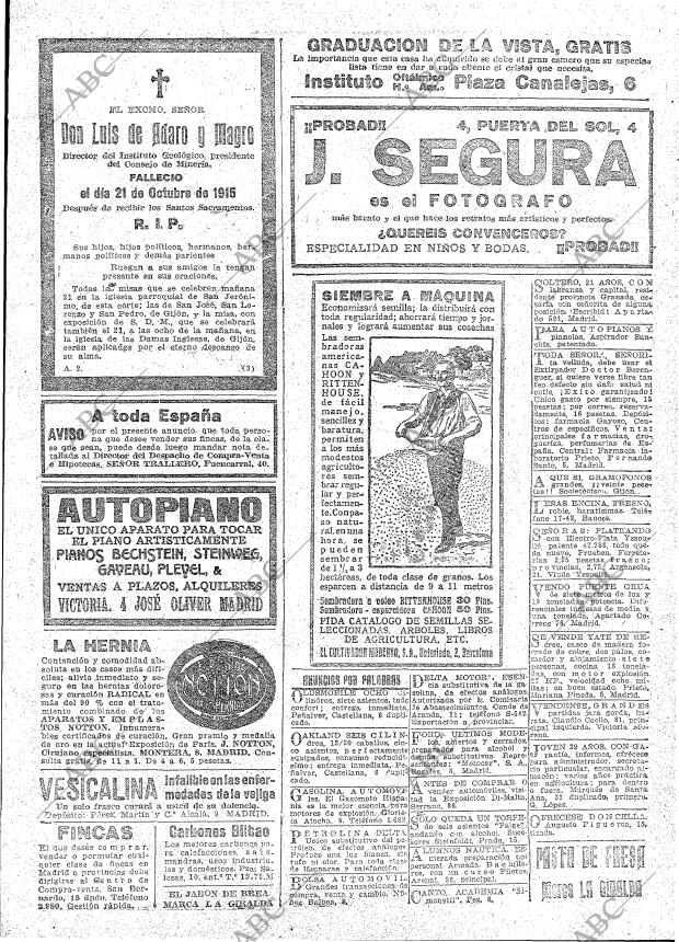 ABC MADRID 20-10-1918 página 19