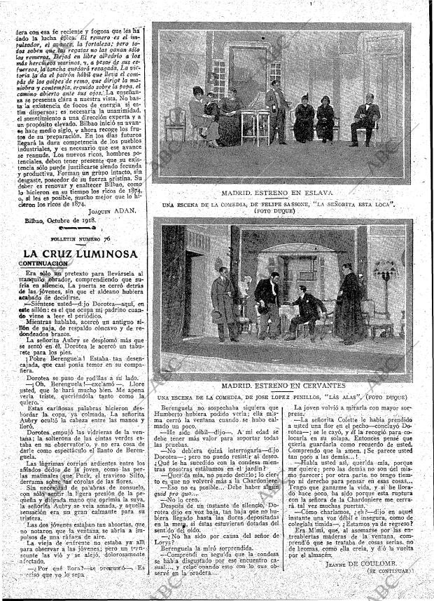 ABC MADRID 20-10-1918 página 6