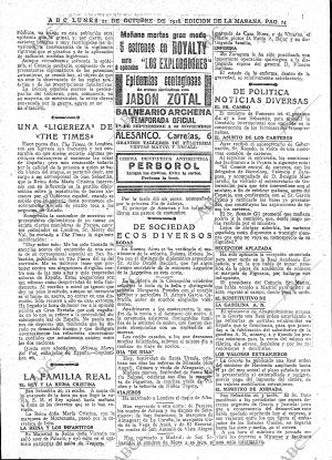 ABC MADRID 21-10-1918 página 14