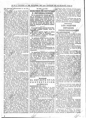 ABC MADRID 21-10-1918 página 8