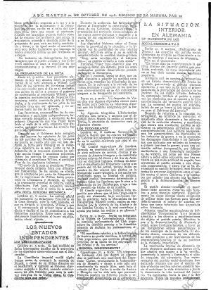 ABC MADRID 22-10-1918 página 10