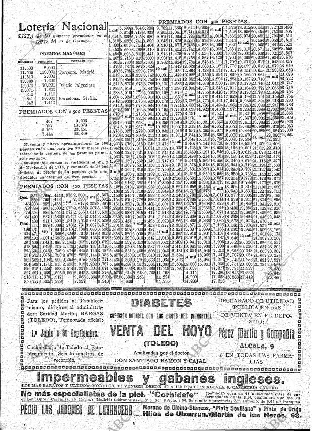 ABC MADRID 22-10-1918 página 25
