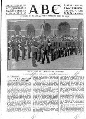 ABC MADRID 22-10-1918 página 3