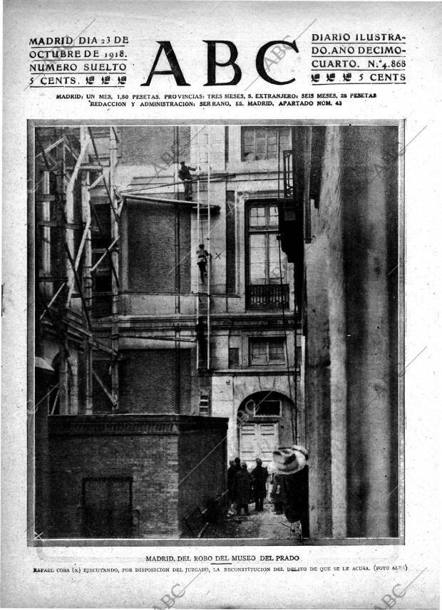 ABC MADRID 23-10-1918 página 1