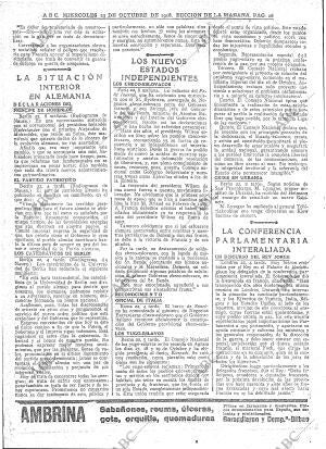 ABC MADRID 23-10-1918 página 26