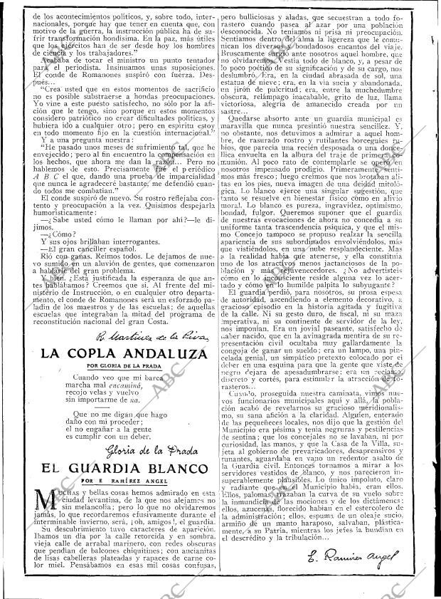 BLANCO Y NEGRO MADRID 27-10-1918 página 14
