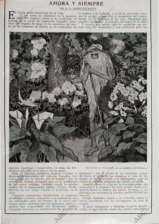 BLANCO Y NEGRO MADRID 27-10-1918 página 16