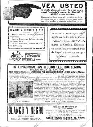 BLANCO Y NEGRO MADRID 27-10-1918 página 2