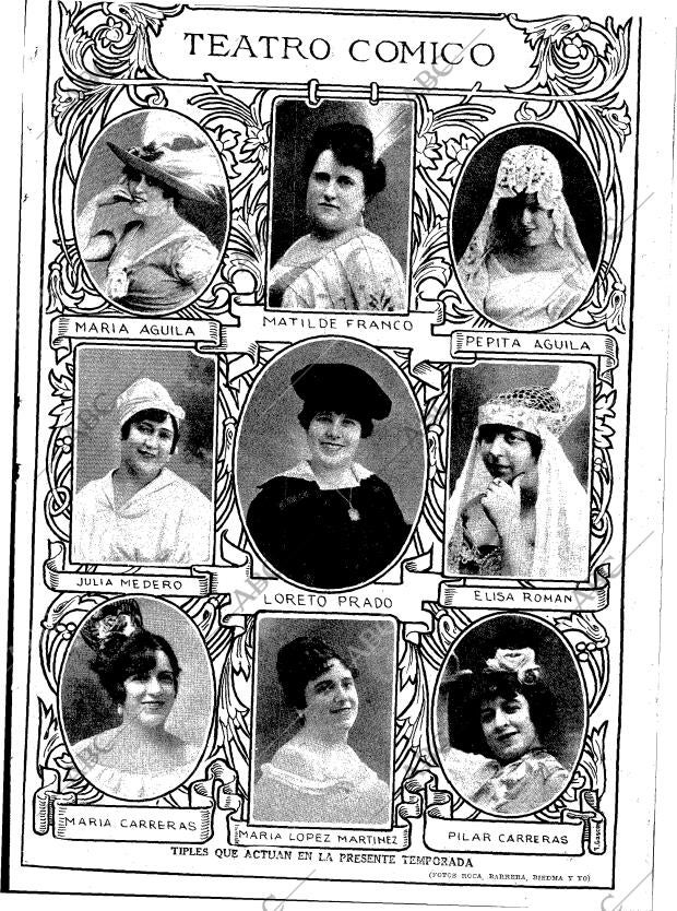 BLANCO Y NEGRO MADRID 27-10-1918 página 23