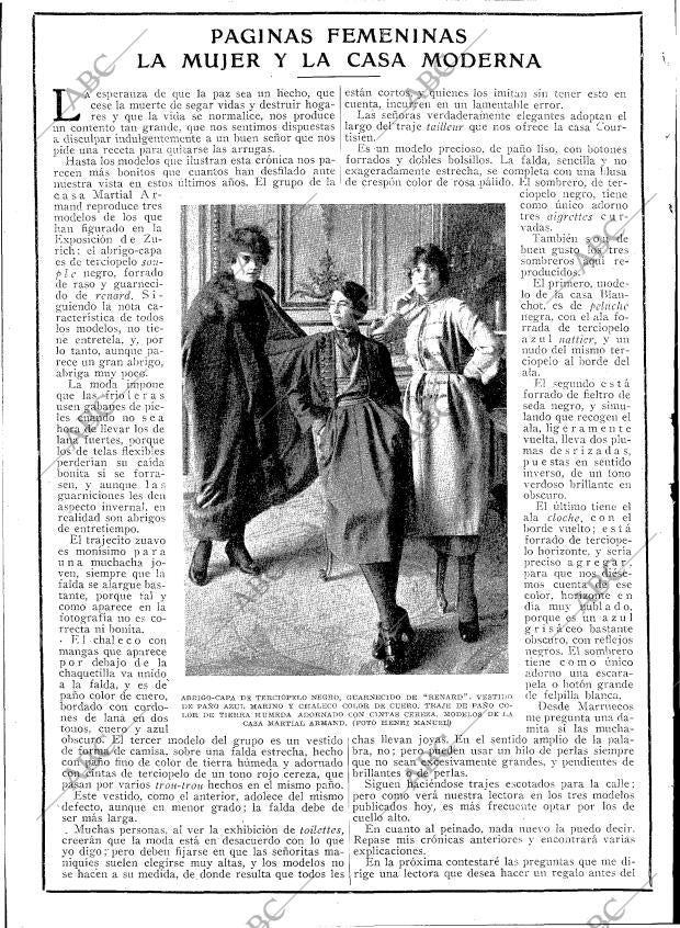 BLANCO Y NEGRO MADRID 27-10-1918 página 24