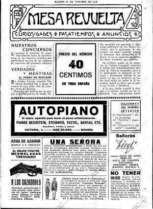 BLANCO Y NEGRO MADRID 27-10-1918 página 3