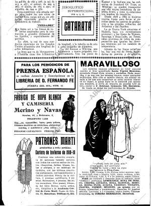 BLANCO Y NEGRO MADRID 27-10-1918 página 32