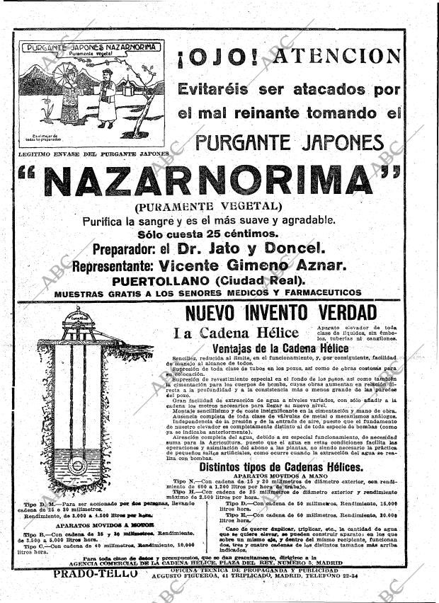 ABC MADRID 30-10-1918 página 2