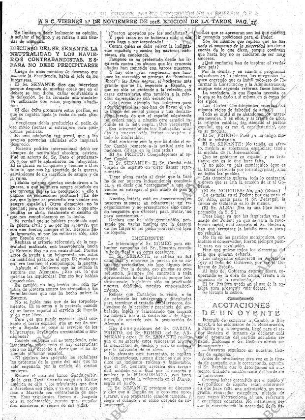 ABC MADRID 01-11-1918 página 17