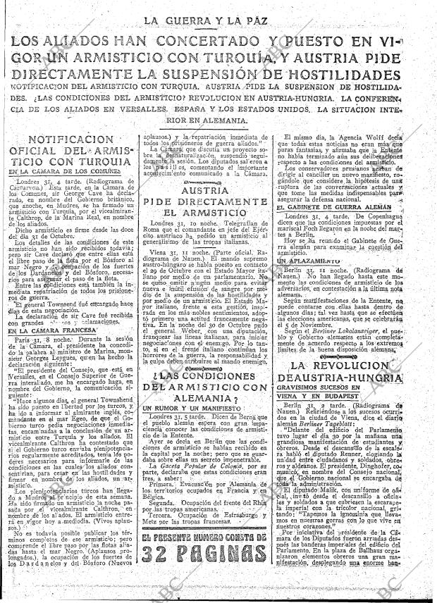 ABC MADRID 01-11-1918 página 9