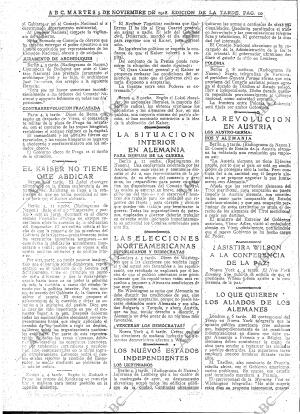 ABC MADRID 05-11-1918 página 10