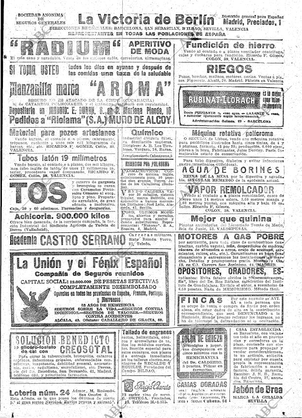 ABC MADRID 05-11-1918 página 21