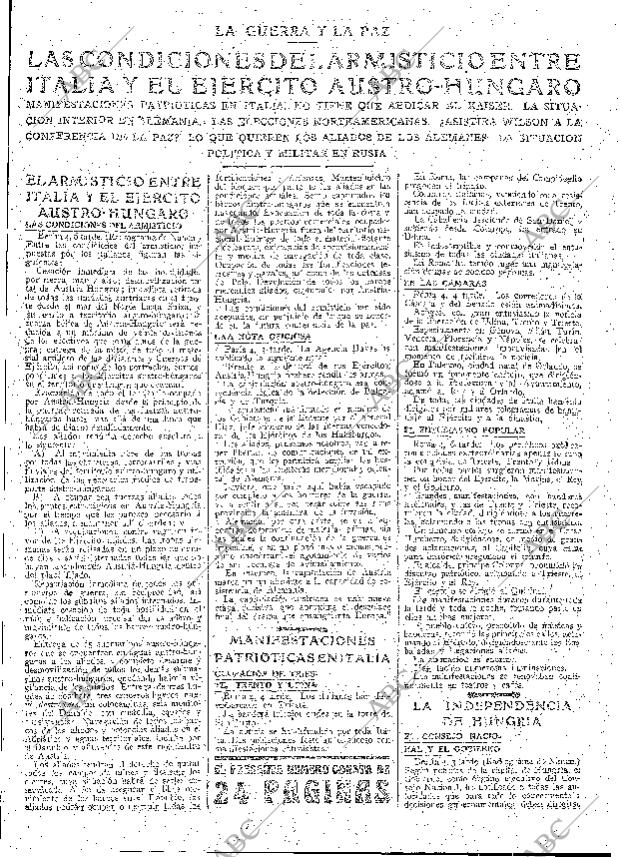 ABC MADRID 05-11-1918 página 9