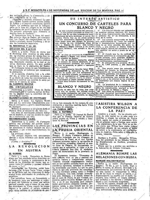 ABC MADRID 06-11-1918 página 11