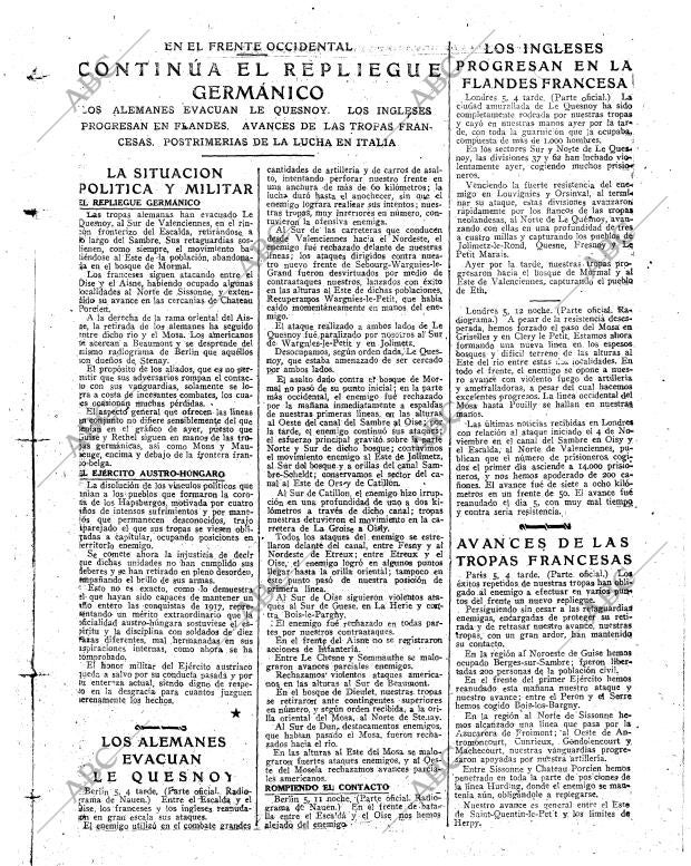 ABC MADRID 06-11-1918 página 13