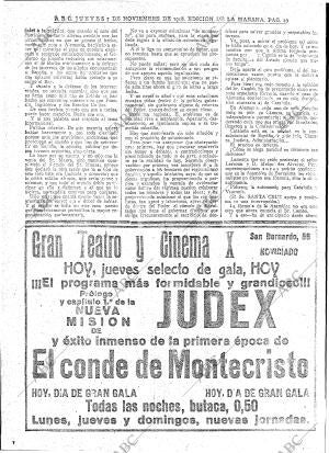 ABC MADRID 07-11-1918 página 16