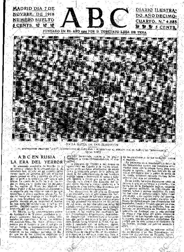 ABC MADRID 07-11-1918 página 3