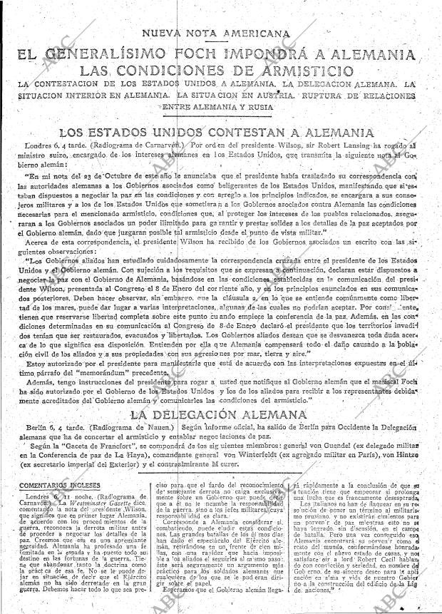 ABC MADRID 07-11-1918 página 7