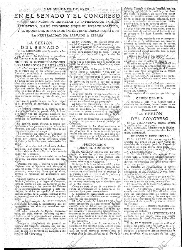 ABC MADRID 14-11-1918 página 10