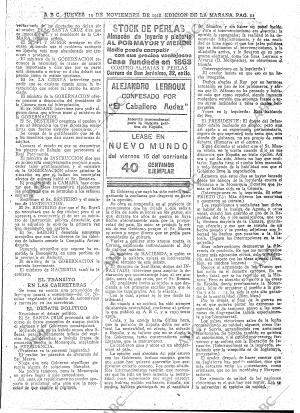 ABC MADRID 14-11-1918 página 11