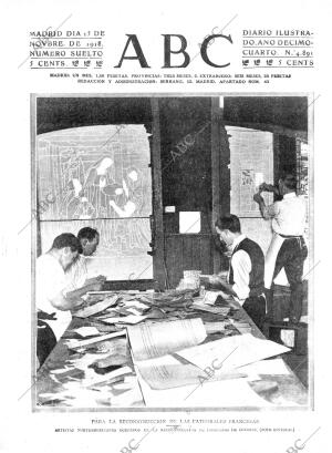 ABC MADRID 15-11-1918 página 1