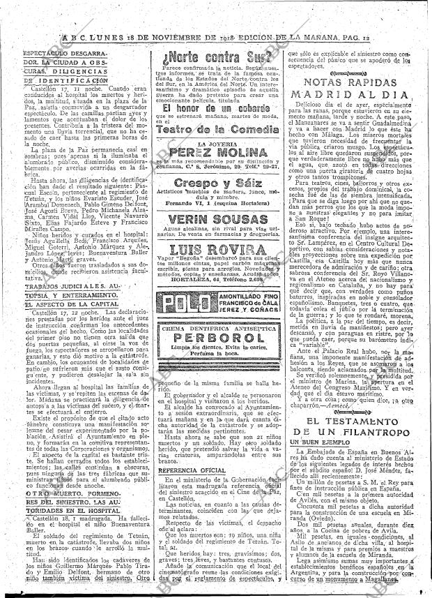 ABC MADRID 18-11-1918 página 12
